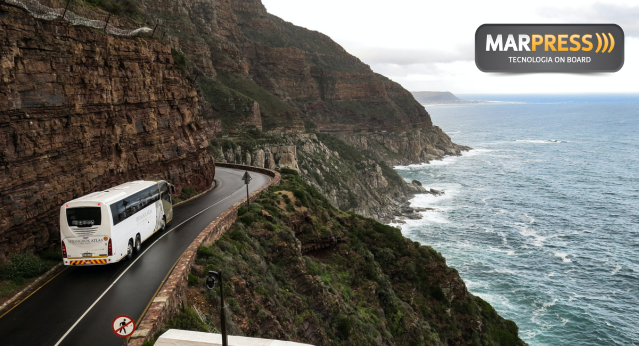 Câmeras 360° Viewpress para ônibus