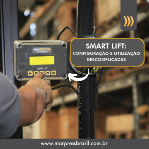 Balança Embarcada Smart Lift para Empilhadeiras configuração e utilização descomplicadas